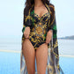 🌞Summer Hot Sell🔥Women’s One-Piece Swimsuit & Cover-Up Set