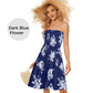 ⭐Boho Printed Strapless Mini Dress