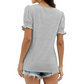 🔥Women's Striped Print Square Neck T-Shirt