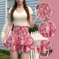 💕Lightweight Slimming Floral Ruffle Tiered Skirt✨