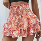 💕Lightweight Slimming Floral Ruffle Tiered Skirt✨