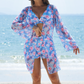 Women's 3-Piece Bikini Set with Cover-Up