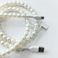 🌈2-In-1 USB To Type-C ＆ Lighting Beaded Charger Cord