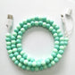 🌈2-In-1 USB To Type-C ＆ Lighting Beaded Charger Cord