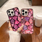 📱Stylish Marble Diamond Pattern case for iPhone