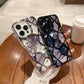 📱Stylish Marble Diamond Pattern case for iPhone