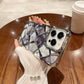 📱Stylish Marble Diamond Pattern case for iPhone