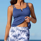 🌊2025 Summer Cool Deal: 50% OFF🌊Tummy Control Two-Piece Tankini Set