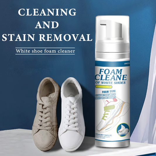 🔥Universal Portable No-Rinse Foam Cleaner for Shoes