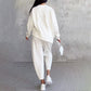 🔥Hot Sale🔥Round-Neck Long-Sleeved Top ＆ Pants 2-Piece Set