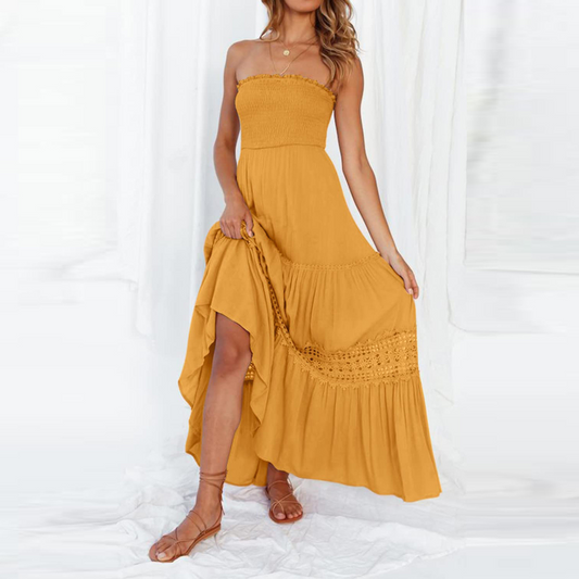 🔥Summer Hot Sale🔥Elegant Bustier Long Dress