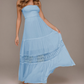 🔥Summer Hot Sale🔥Elegant Bustier Long Dress