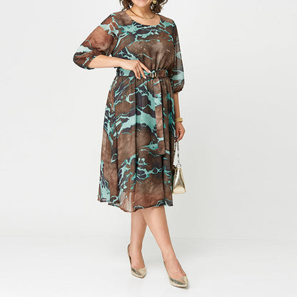 🔥Elegant Chiffon A-Line Dress