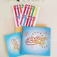 🎂Birthday Cards With Fireworks & Pop Up Cake & Blow-able Music