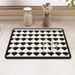 Minimalist Non-Slip Water-Absorbing Mat for Tabletops