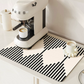 Minimalist Non-Slip Water-Absorbing Mat for Tabletops