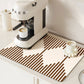 Minimalist Non-Slip Water-Absorbing Mat for Tabletops