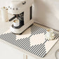 Minimalist Non-Slip Water-Absorbing Mat for Tabletops