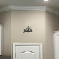 Cross Jesus Truth Metal Wall Decor