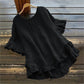 👚Women's Round Neck Ruffle Blouse