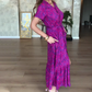 Women’s V-Neck Floral Dress