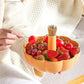 Double Layer Pumpkin Fruit Plate