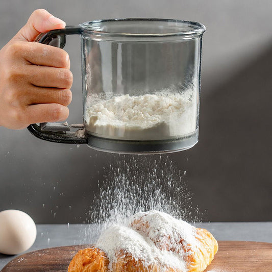 Handheld Semi-Automatic Flour Sifter