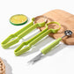 🍉3-in-1 Stainless Steel Melon Baller Scoop Tool Kit