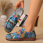 Ethnic Style Printed Canvas Shoes