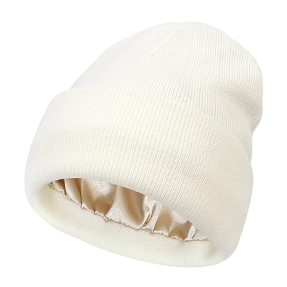 Talvi unisex pehmeä slouchy neulottu pipot